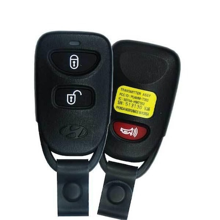 Oem OEM: REF: 2006-2008 Hyundai Accent / 3-Button Keyless Entry Remote / PN: 95430-1E011 / PLNHM-T002 OR-HYU005